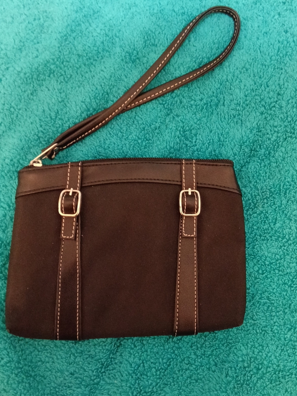 Black Wristlet Clutch Bag - Classic Everyday Style NWOT